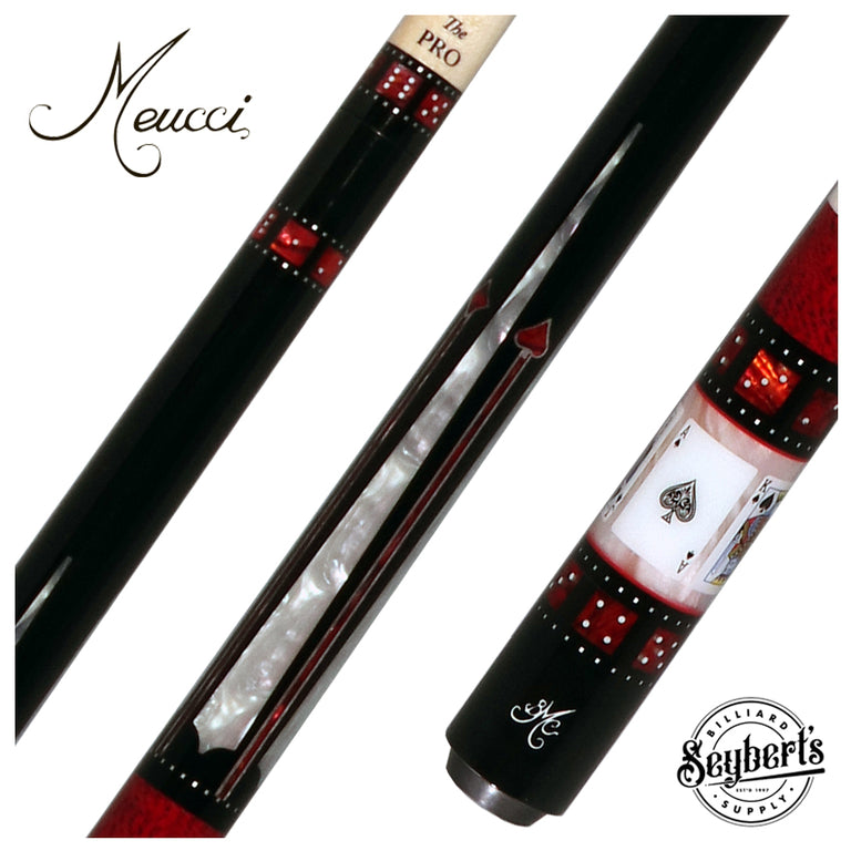 Meucci BMC Casino 1B Pro Pool Cue with Pro Shaft - BMC1BPRO