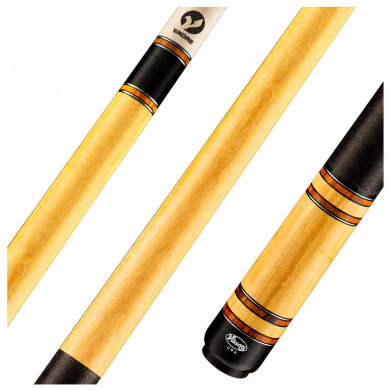 Viking IM0500 Impero Series Play Cue - Ceylon Satinwood with Cocobolo, and Birdseye Maple Rings