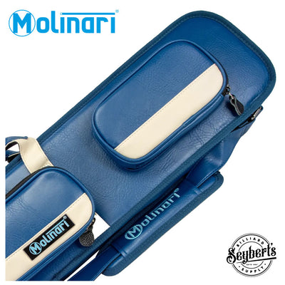 Molinari Retro 3x6 Soft Case - Blue / Biege