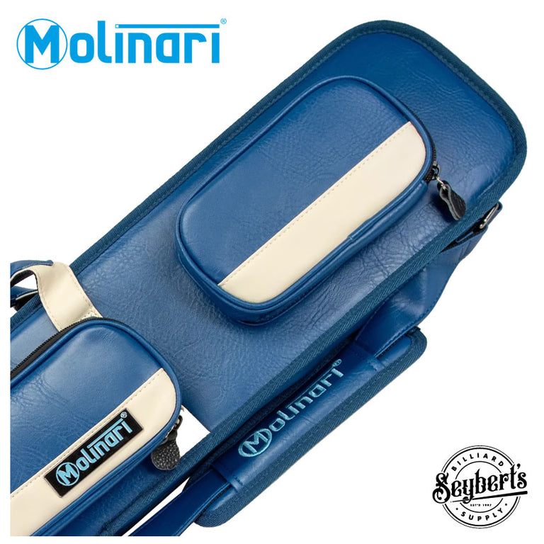 Molinari Retro 3x6 Soft Case - Blue / Biege