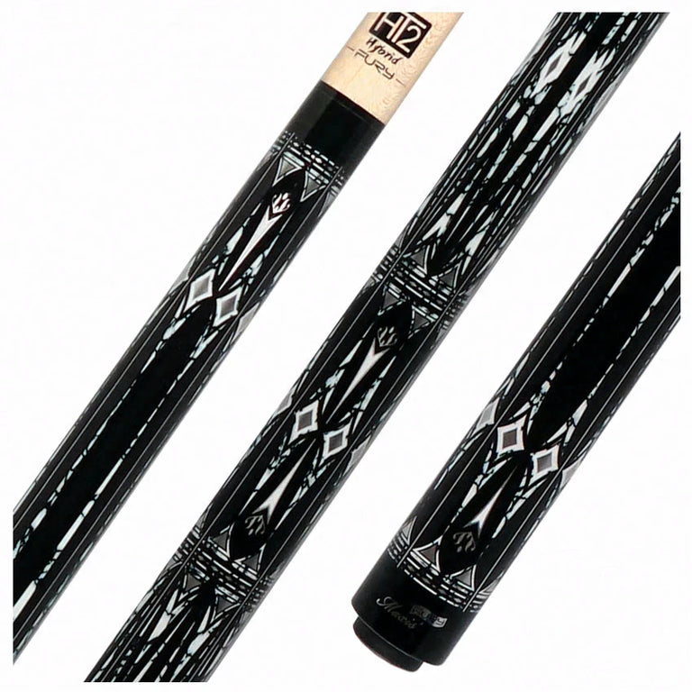 Fury Graphic No Wrap Cue | FREE 1x1 Case, Glove, and Chalk - FULC7