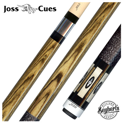 Joss Bocote with Maple and Pearl Inlays Pool Cue - JC20-207B