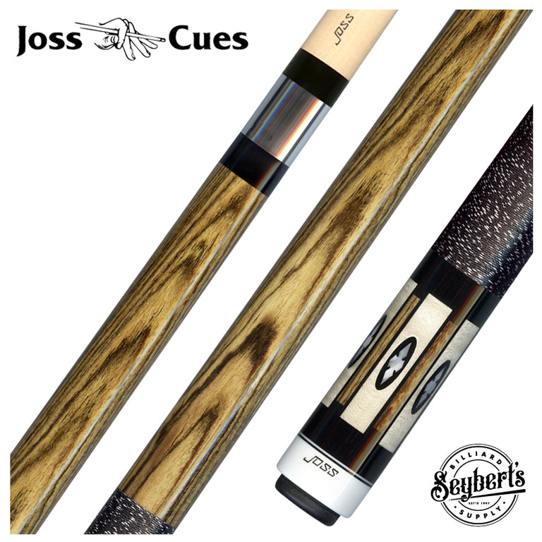 Joss Bocote with Maple and Pearl Inlays Pool Cue - JC20-207B