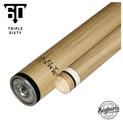 Triple 60 Whyte Carbon 5/16 X 18 Thread Wood Grain Carbon Play Shaft