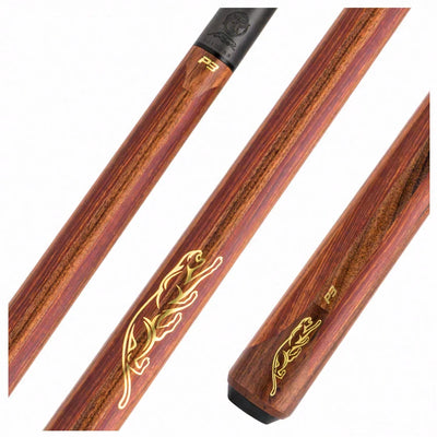 Predator P3 Prowler Rosewood with Rengas Stripes No Wrap Pool Cue - Uni-loc