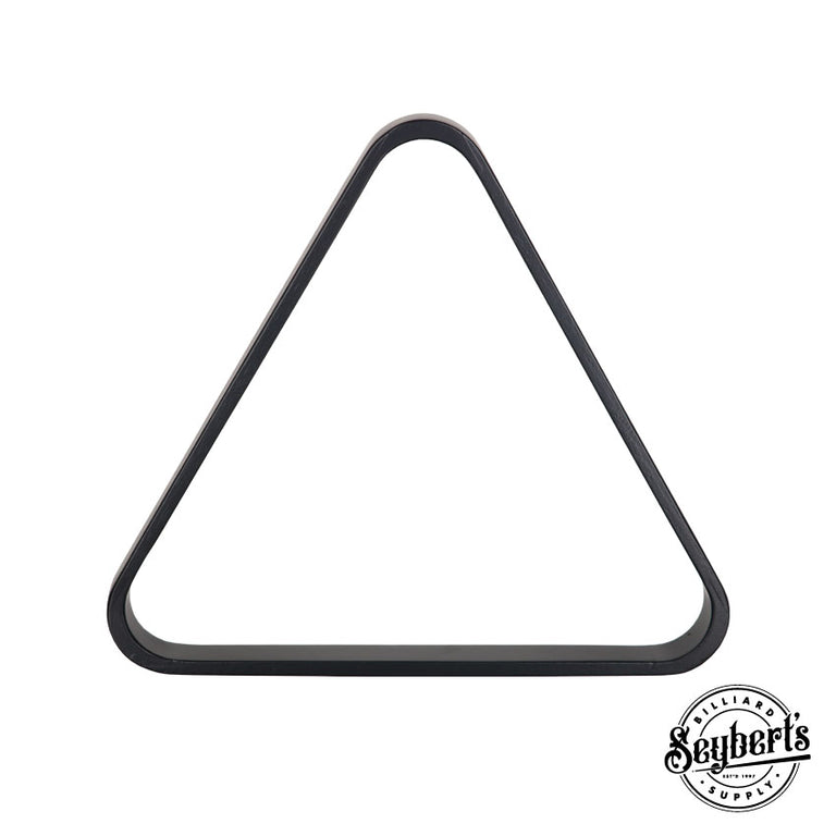 Bullnose 8 Ball Wooden Rack - Black