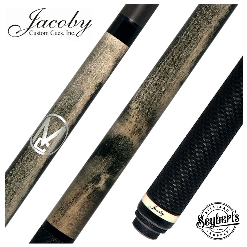 Jacoby Custom Gray Monster Crush Break Cue with Sport Grip