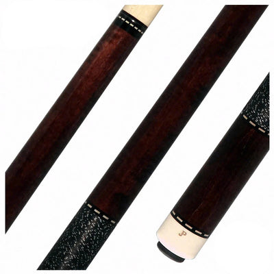 Pechauer JP  Series JP02T Rosewood-Stained Maple Pool Cue with Linen Wrap