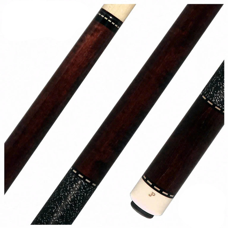 Pechauer JP  Series JP02T Rosewood-Stained Maple Pool Cue with Linen Wrap