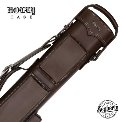 Holly Reborn 3x5 Hard Pool Cue Case - Brown