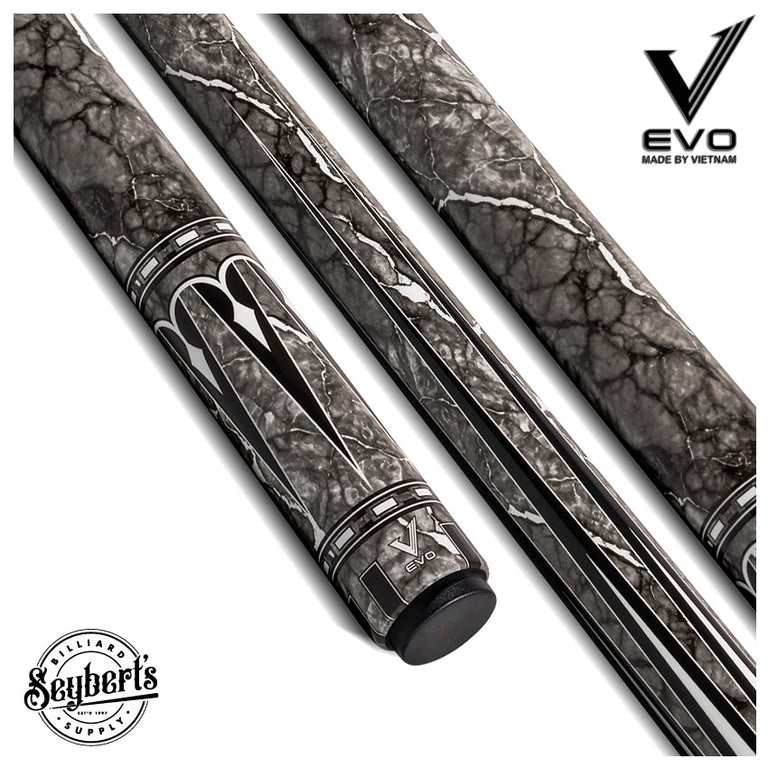 EVO Gemstone Nightglow No Wrap Pool Cue