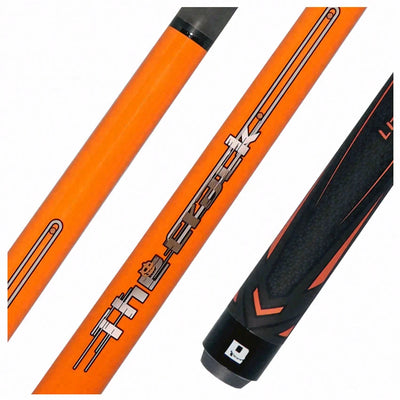Little Monster Classic Sunshine Orange Impact Break Cue with Carbon Fiber Shaft