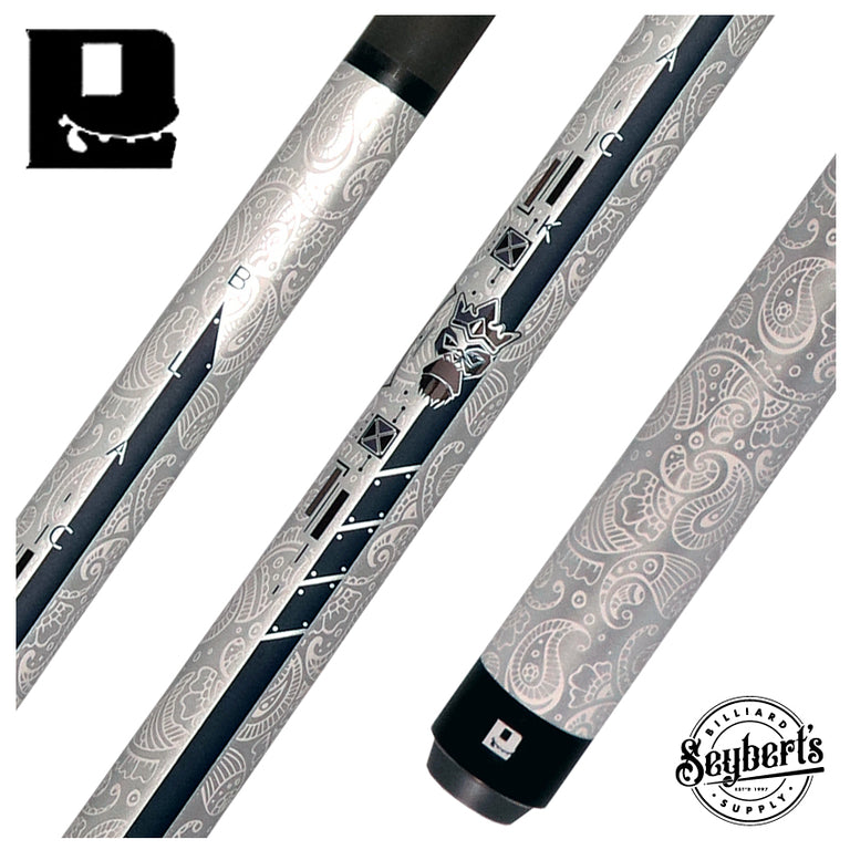 Little Monster Silver Egg Textured No Wrap Break/Jump Cue with Carbon Fiber Shaft