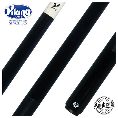 Viking OV0102 Ovation Series Midnight Black S-Tuned Pool Cue with VPRO Uni-Loc 12.5mm Shaft