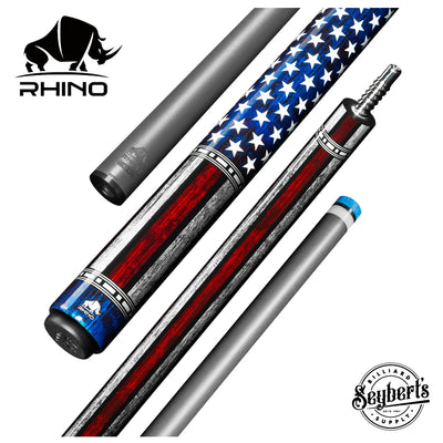 Rhino Voyager Series No Wrap Carbon Pool Cue