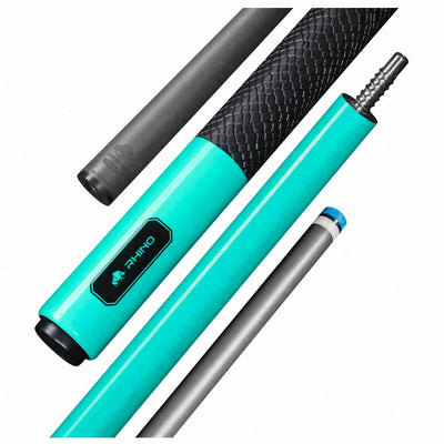 Rhino Luminax Series Tropical Turquoise Pool Cue with Sport Wrap - RCLUMSWTUR125