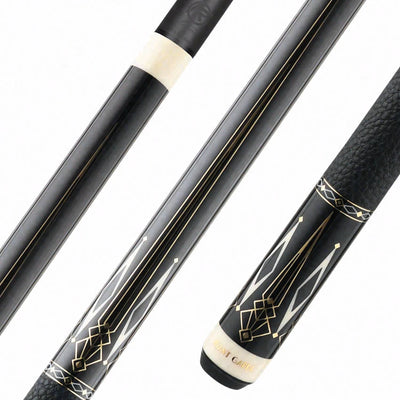 Predator Limited Edition Avant Garde Ebony Play Cue with Luxe Leather Wrap