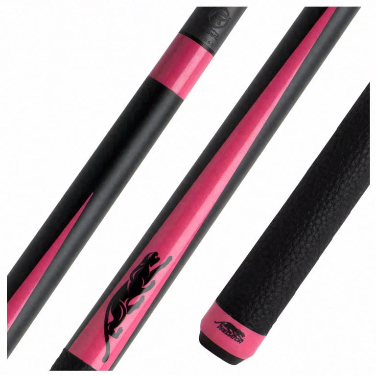 Predator Limited Edition SP2 Matte Black Forearm with Pink Points Pool Cue