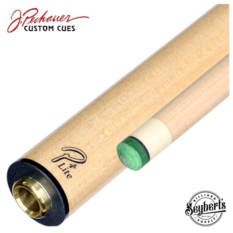 Pechauer P+ Thin Black Collarn 12.75mm Pool Cue Shaft - Pro Joint