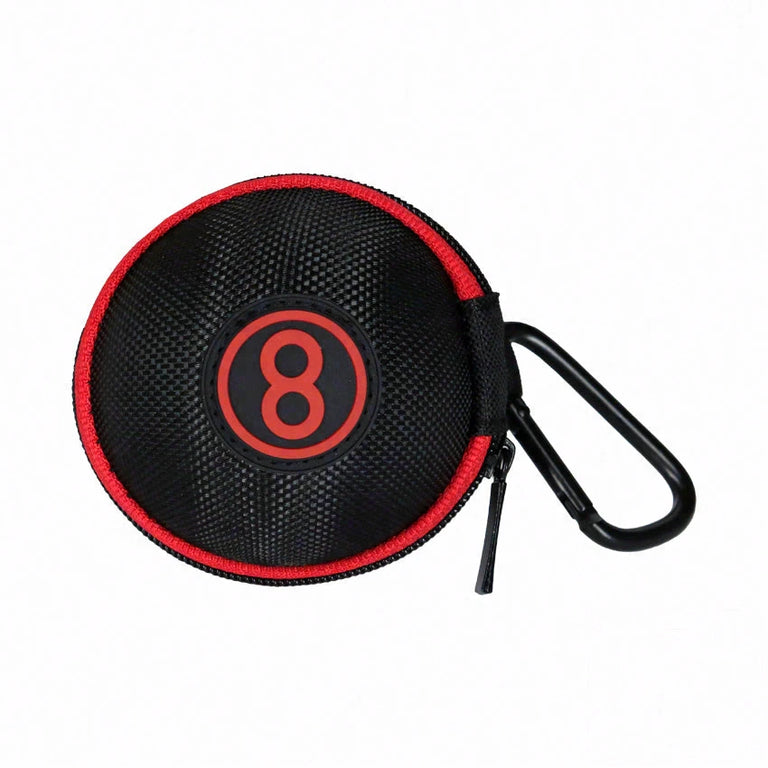 Poolgods 8 Ball Black and Red Single Ball Holder