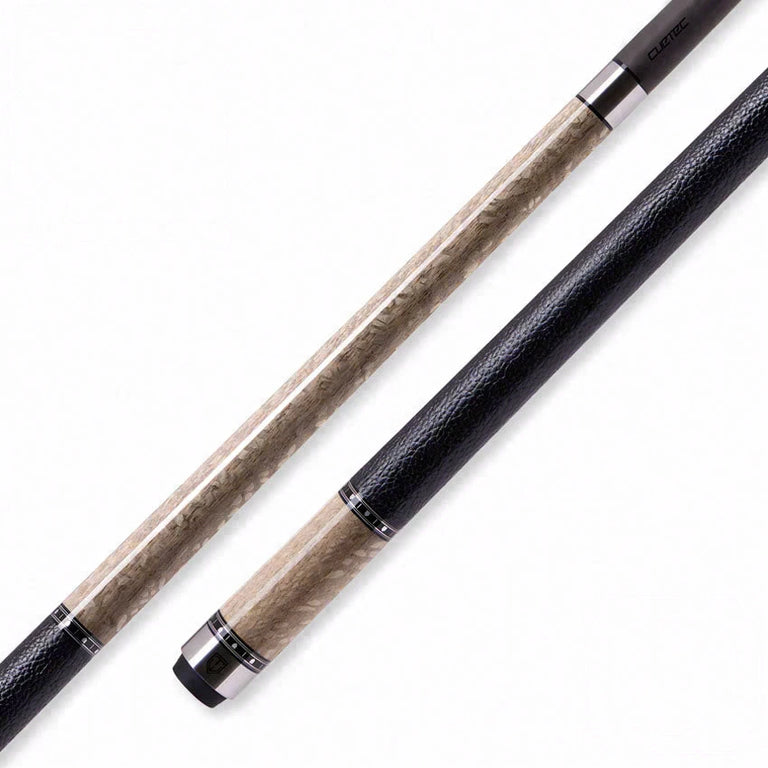 Cuetec Cynergy Truewood Sycamore 2 Leather Wrap Pool Cue - 95-110LTW
