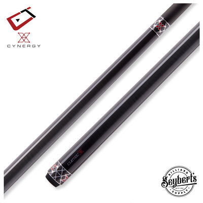 Cuetec 95-120 Cynergy X Raw Black No-Wrap Cue