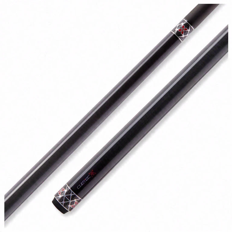 Cuetec Cynergy X Raw Black No-Wrap Pool Cue - 95-120