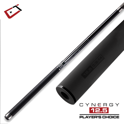 Cuetec Cynergy SVB Gen II Black Play Cue with Leather Wrap