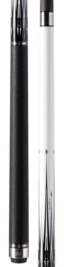 Cuetec Cynergy SVB Gen II White Play Cue with Leather Wrap