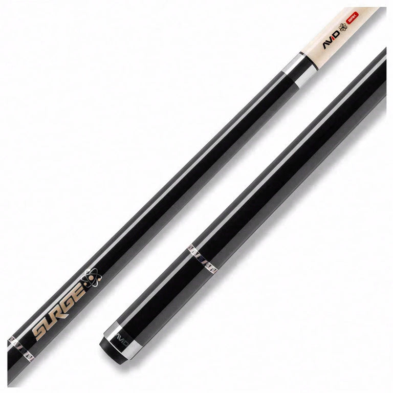 Cuetec Avid Surge Black and Gold No Wrap Break Cue - 95-330NW