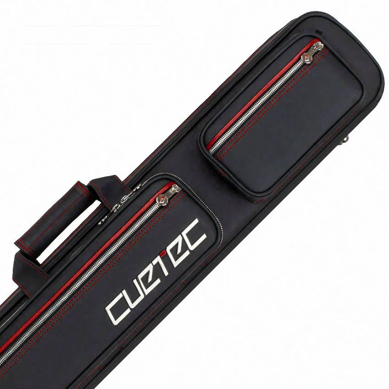 Cuetec Pro Line Black 4x8 Soft Professional Pool Cue Case - 95-751