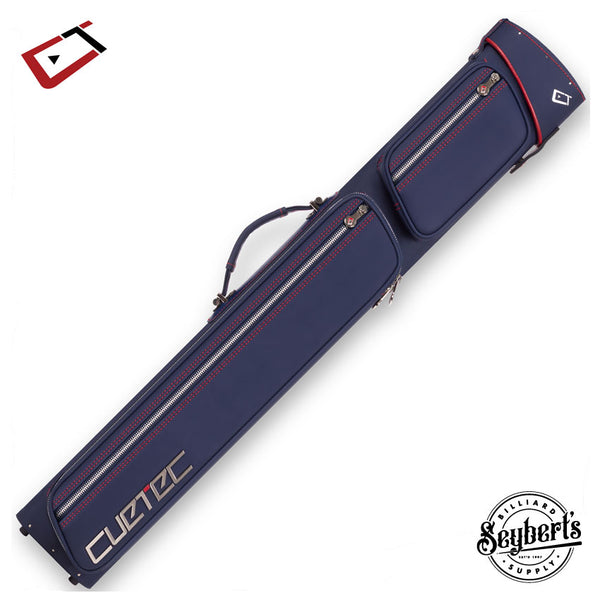 Cuetec Pro Line Navy 2x4 Hard Professional Pool Cue Case - 95-754