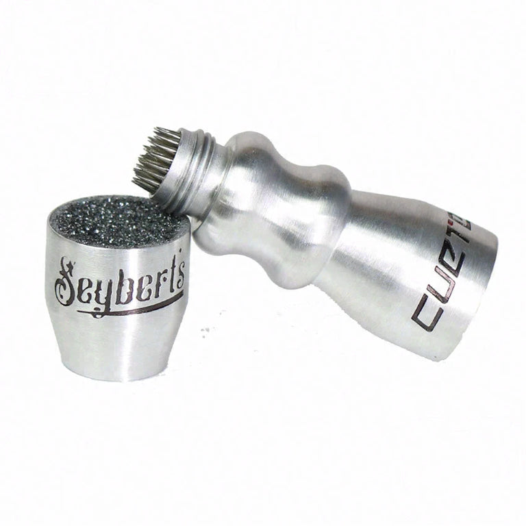 Cuetec Bowtie Tip Tool Silver With Seyberts Logo