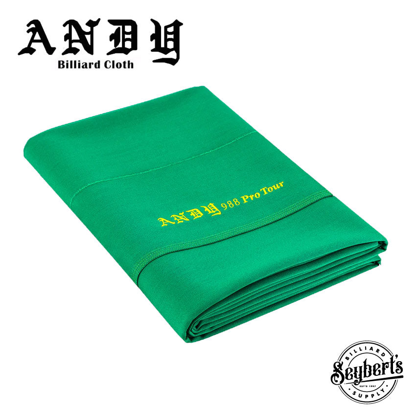 Yellow Green 988 Andy Cloth - Seybert's Billiards Supply