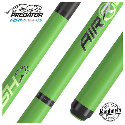 Predator AIR Rush Neon Green Jump Cue - No Wrap