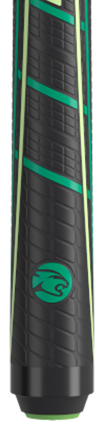 Predator AIR Rush Neon Green Jump Cue - Sport Wrap
