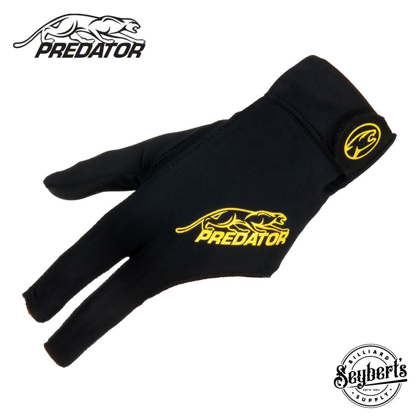 Predator Second Skin Closed Thumb Left Hand Pool Cue Glove - Black