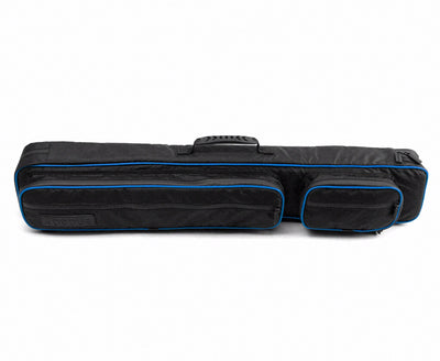 Becue Arax 4x8 Soft Butterfly Cue Case - Black/Blue