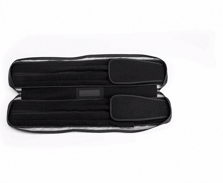 Becue Arax 4x8 Soft Butterfly Cue Case - Black/Blue