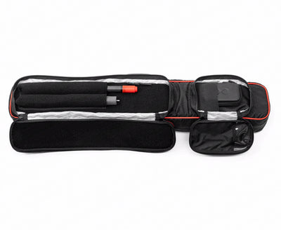 Becue Arax 4x8 Soft Butterfly Cue Case - Red