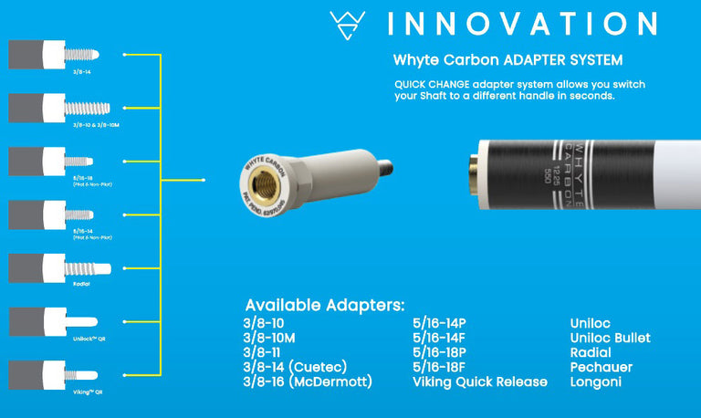 Triple 60 Whyte Carbon Mezz Wavy Thread Break Shaft