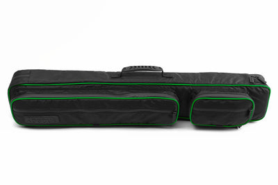 Becue Arax 4x8 Soft Butterfly Cue Case - Black/Green