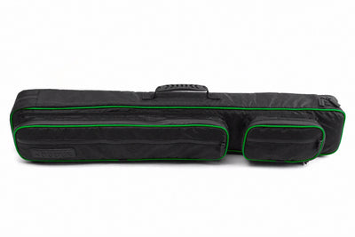 Becue Arax 4x8 Soft Butterfly Cue Case - Black/Green
