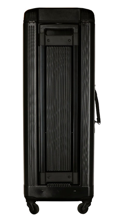J Flowers Black 27x26 Hard Dealer Rolling Pool Cue Case - JFC2726BK