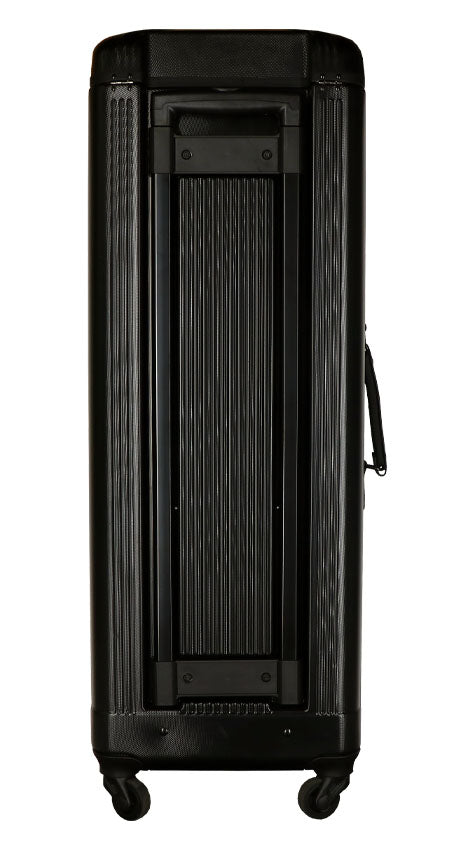 J Flowers Black 27x26 Hard Dealer Rolling Pool Cue Case - JFC2726BK