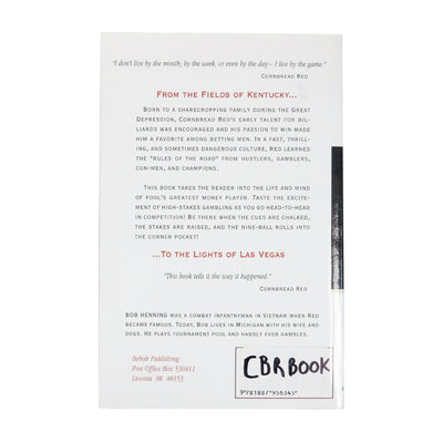 Cornbread Red - Pool's Greatest Money Player Book