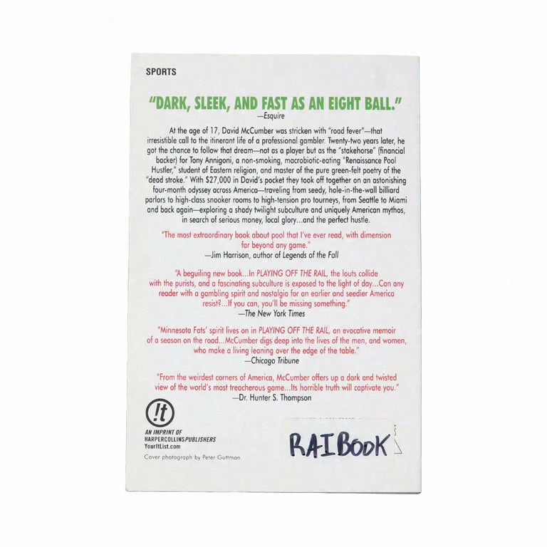 Playing off the Rail Book