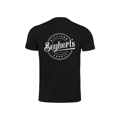 Seybert's Circle Logo Dry-Fit Black T-Shirt