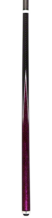 Becue V2 Carbon Fiber Rebel Purple Play Cue - BC237PURPLE