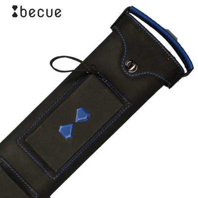 Becue 3x6 Hard Leather Case - Blue